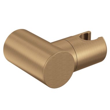 Click here to see Moen 155694BZG Moen Adjustable Replacement Wall Bracket Cradle Holder for Hand Shower, Bronzed Gold - 155694BZG