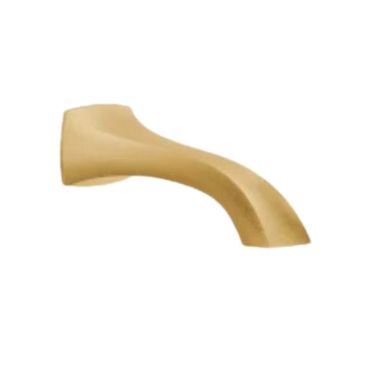 Click here to see Moen TF191956BG Moen Voss 10 Inch Non-Diverter Brass Tub Spout, Brushed Gold - TF191956BG