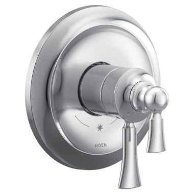 Click here to see Moen UT45501NL Moen Wynford M-CORE 4-Series Single Handle Thermostatic Valve Trim, ADA, Polished Nickel - UT45501NL