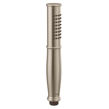 Click here to see Moen 195957BN MOEN 195957BN HANDHELD SHOWER, 1.75 GPM BRUSHED NICKEL