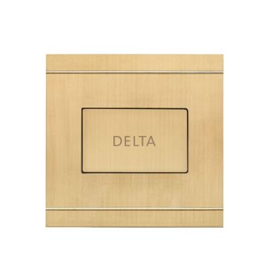 Click here to see Delta T77701-CZ Delta MagnaChoice High Flow Push Button Thermostatic Trim with One Outlet, Champagne Bronze - T77701-CZ