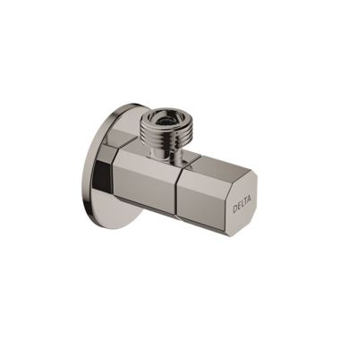 Click here to see Delta IAO36005-KS Delta Rectangular Quarter-Turn Angle Valve with Flange, Black Stainless -  IAO36005-KS