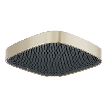 Click here to see Delta ISH1116-PN Delta MagnaDrizzle 15” Single Function Square Shower Head with Drizzle Spray, Polished Nickel - ISH1116-PN