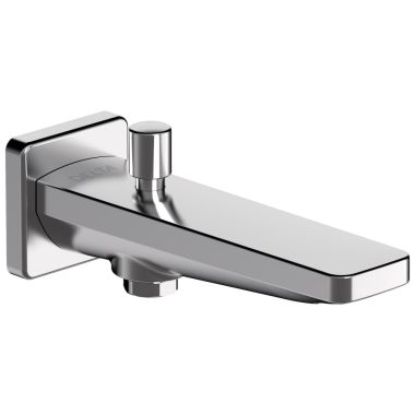 Click here to see Delta ITS62444 Delta Korby 6” Diverter Tub Spout, Metal, Polished Chrome - ITS62444