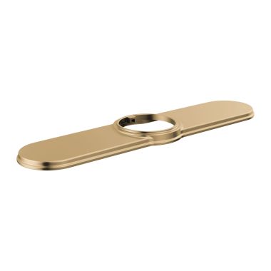 Click here to see Delta RP100845CZPR Delta Renaldi One-Hole Escutcheon, Lumicoat Champagne Bronze - RP100845CZPR