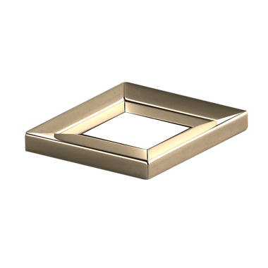 Click here to see Delta RP103345CZ Delta Vero One-Hole Escutcheon, Champagne Bronze - RP103345CZ