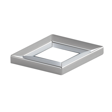 Click here to see Delta RP103345PC Delta Vero One-Hole Escutcheon, Chrome - RP103345PC