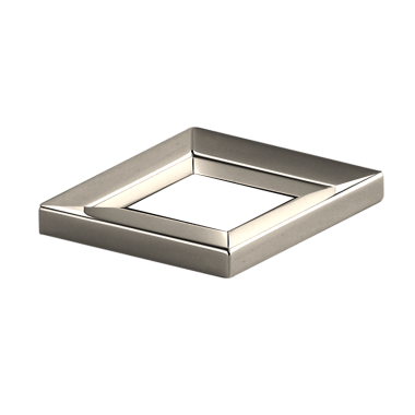 Click here to see Delta RP103345SS Delta Vero One-Hole Escutcheon, Brilliance Stainless - RP103345SS 