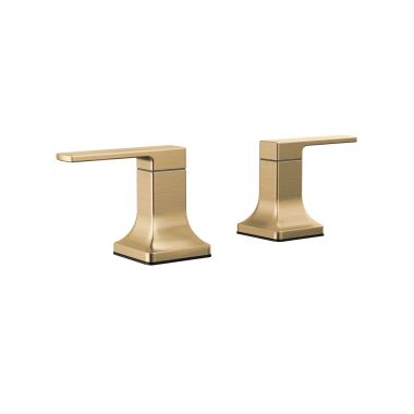 Click here to see Delta RP103592CZ Delta Velum Bathroom Faucet Lever Handle Assembly, Champagne Bronze - RP103592CZ
