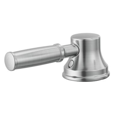 Click here to see Delta RP103677ARPR Delta Renaldi Bridge Kitchen Faucet Lever Handle Assembly, Lumicoat Arctic Stainless - RP103677ARPR