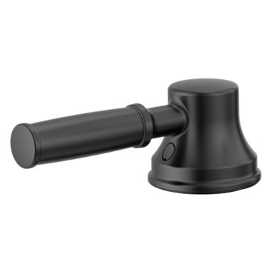Click here to see Delta RP103677BL Delta Renaldi Bridge Kitchen Faucet Lever Handle Assembly, Matte Black - RP103677BL