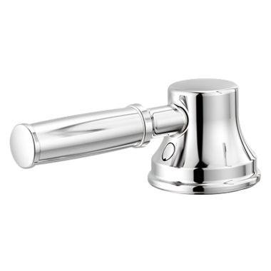 Click here to see Delta RP103677PCPR Delta Renaldi Bridge Kitchen Faucet Lever Handle Assembly, Lumicoat Chrome - RP103677PCPR