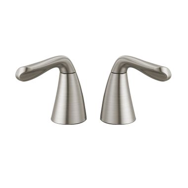 Click here to see Delta RP103957SP Delta Arvo Centerset Pull-Down Bathroom Faucet Lever Handle Assembly, SpotShield Brushed Nickel - RP103957SP