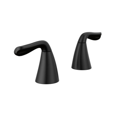 Click here to see Delta RP103959BL Delta Arvo Widespread Pull-Down Bathroom Faucet Lever Handle Assembly, Matte Black - RP103959BL