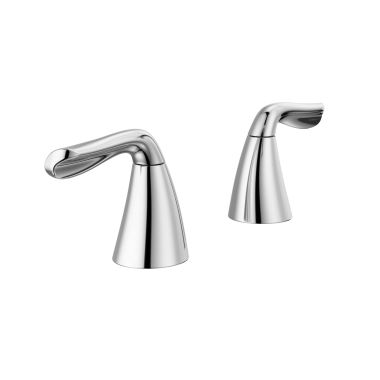 Click here to see Delta RP103959PC Delta Arvo Widespread Pull-Down Bathroom Faucet Lever Handle Assembly, Chrome - RP103959PC