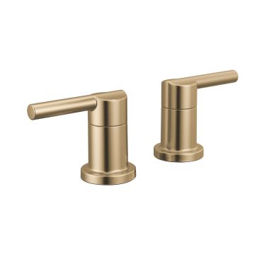 Click here to see Delta RP103970CZ Delta Nicoli Centerset Pull-Down Bathroom Faucet Lever Handle Assembly, Champagne Bronze - RP103970CZ