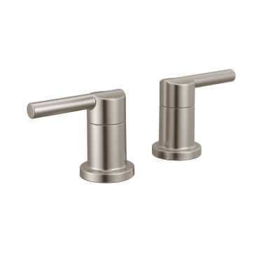 Click here to see Delta RP103970SS Delta Nicoli Centerset Pull-Down Bathroom Faucet Lever Handle Assembly, Stainless - RP103970SS