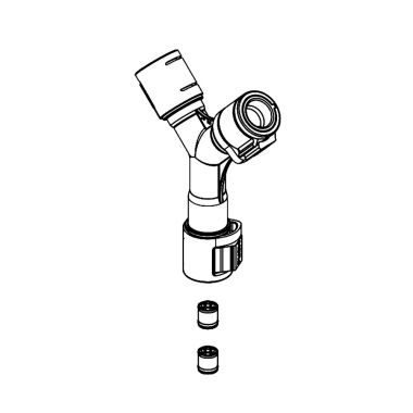 Click here to see Delta RP103972 Delta Nicoli Bathroom Faucet Quick Connector - RP103972