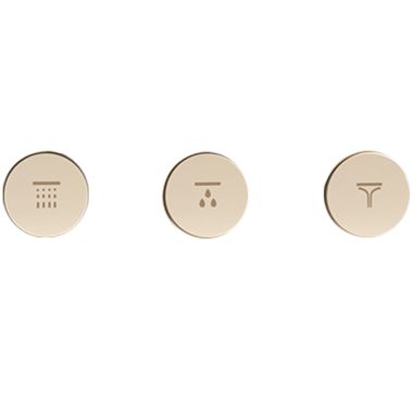 Click here to see Delta RP200012PN Delta MagnaChoice Traditional Thermostatic Trim Horizontal Round Button Kit, Polished Nickel - RP200012PN