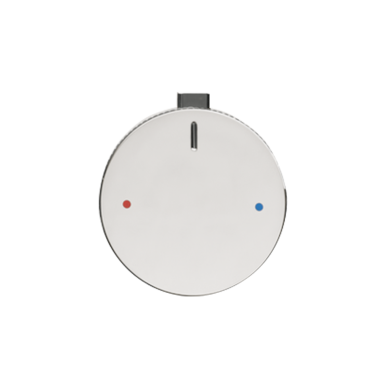 Click here to see Delta RP200016 Delta MagnaChoice High Flow Push Button Thermostatic Trim Round Handle, Chrome - RP200016