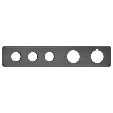 Click here to see Delta RP200020BL Delta MagnaChoice Traditional Thermostatic Trim Escutcheon Assembly, Matte Black - RP200020BL