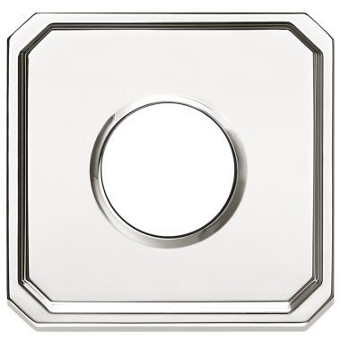 Click here to see Delta RP200021 Delta MagnaChoice Traditional Push Button Trim Escutcheon, Chrome - RP200021