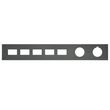 Click here to see Delta RP200023BL Delta Modern Escutcheon, Matte Black - RP200023BL