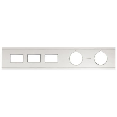 Click here to see Delta RP200025 Delta MagnaChoice Modern Thermostatic Trim Escutcheon Assembly, Chrome - RP200025