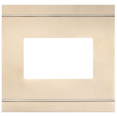 Click here to see Delta RP200026PN Delta MagnaChoice Modern Push Button Trim Escutcheon Assembly, Polished Nickel - RP200026PN
