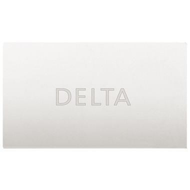 Click here to see Delta RP200027 Delta MagnaChoice Modern Push Button Trim Square Button, Chrome - RP200027
