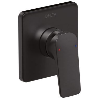Click here to see Delta T852444-BL Delta Korby In-Wall Single Handle Valve Trim, Lever Handle, Matte Black - T852444-BL