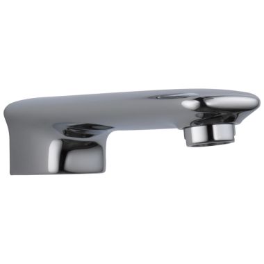 Click here to see Delta ITS61338 Delta Universal 8” Non-Diverter Tub Spout, Metal, Chrome - ITS61338