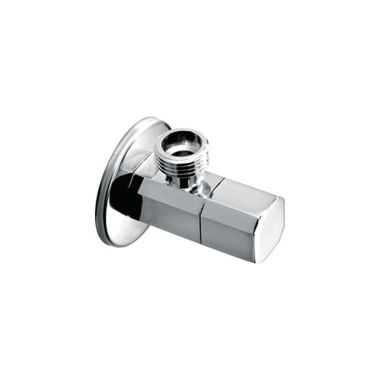 Click here to see Delta IAO36005 Delta Rectangular Quarter-Turn Angle Valve with Flange, Polished Chrome -  IAO36005