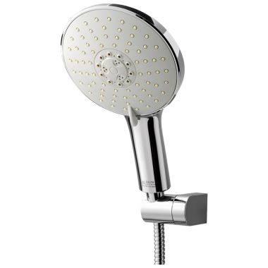 Click here to see Delta S661 Delta Centra-V 150 6” 7 Function Hand Shower Set with Touch-Clean, 2.5 GPM, Chrome - S661