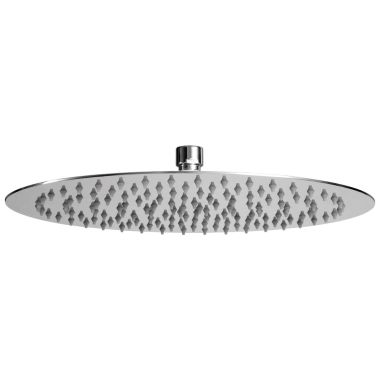 Click here to see Delta ISH1109 Delta 18” Ultra Thin Single Function Raincan Showerhead with Touch Clean, Chrome - ISH1109