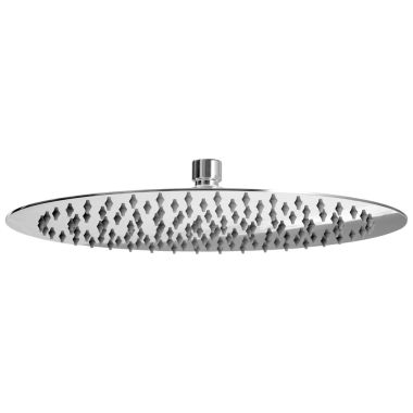 Click here to see Delta ISH1110 Delta 12” Ultra Thin Single Function Raincan Showerhead with Touch Clean, Chrome - ISH1110