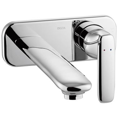 Click here to see Delta T31338-WL Delta Andian Single Handle Wall-Mount Lavatory Faucet, Lever Handle, ADA, Chrome - T31338-WL
