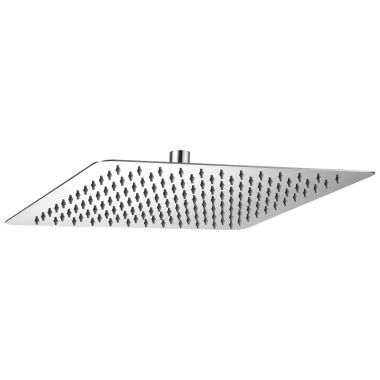 Click here to see Delta ISH1112 Delta 7” Single Function Square Rain Can Showerhead with Touch-Clean, Chrome - ISH1112
