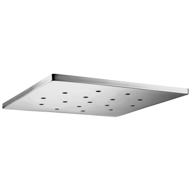 Click here to see Delta ISH1502-H2O Delta 14” Square Single Function Raincan Showerhead, H2Okinetic, Polished Chrome - ISH1502-H2O