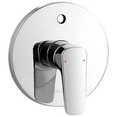 Click here to see Delta T853440-SQ Delta Ixa Jive In-Wall Single Handle Valve Trim with Diverter, Lever Handle, Chrome - T853440-SQ