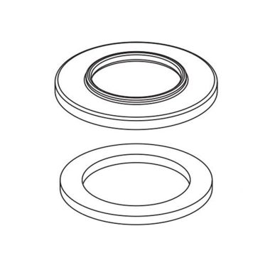 Click here to see Delta RP84604 Delta Ixa Jive Bathroom Faucet Base and Gasket - RP84604