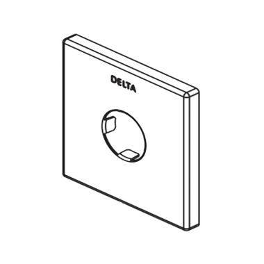 Click here to see Delta RP91049 Delta Filis Escutcheon Assembly, Chrome - RP91049