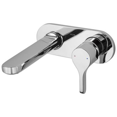 Click here to see Delta T31355-WL Delta Kendari Single Handle Wall-Mount Lavatory Faucet, Lever Handle, ADA, Chrome - T31355-WL