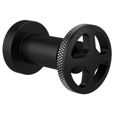 Click here to see Brizo T66635-BLSL Brizo Litze Sensori Single-Handle Volume Control Trim with Wheel Handle, Matte Black/Brilliance Luxe Steel - T66635-BLSL