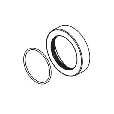Click here to see Brizo RP90024BL Brizo Litze Escutcheon And O-Ring, Matte Black - RP90024BL 