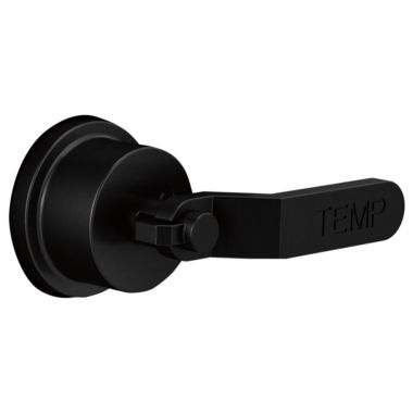 Click here to see Brizo HL6634-BL Brizo Industrial Lever Handle Kit for Litze Thermostatic Valve Trim, ADA, Matte Black - HL6634-BL