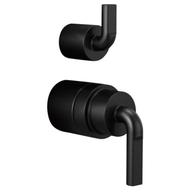Click here to see Brizo HL75P39-BL Brizo Litze Presure Balance Valve With Diverter Trim Handle Kit - Notch Lever, Matte Black - HL75P39-BL