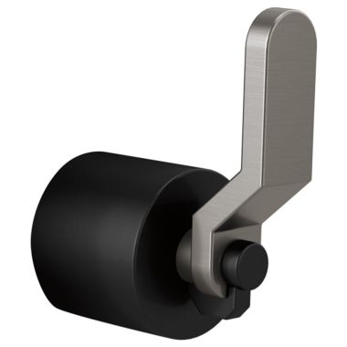 Click here to see Brizo HL934-BLSL Brizo Industrial Lever Handle Kit for Litze Diverter Trim, ADA, Matte Black/Brilliance Luxe Steel - HL934-BLSL