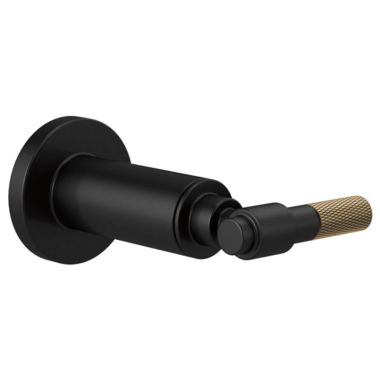Click here to see Brizo T66633-BLGL Brizo Litze Sensori Single-Handle Volume Control Trim with T-Lever Handle, Matte Black/Brilliance Luxe Gold - T66633-BLGL