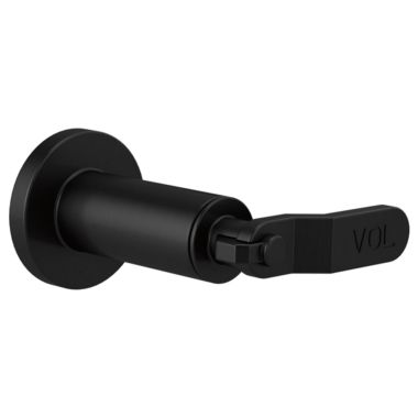 Click here to see Brizo T66634-BL Brizo Litze Sensori Volume Control Trim with Industrial Lever Handle, Matte Black - T66634-BL